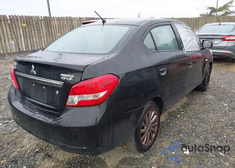 2019 Mitsubishi Mirage G4 Es из США, поврежденный, VIN ML32F3FJXKHF14862